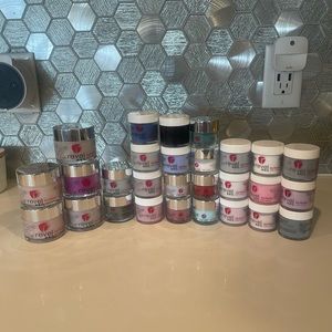 Assorted Barely Used Revel Nail Dip Powders